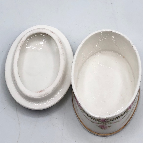 Crownford England Fine China Vintage Trinket Box - Picture 5 of 5